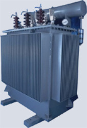1600 Kilovolt- Amps Transformer With Corrugated Panels